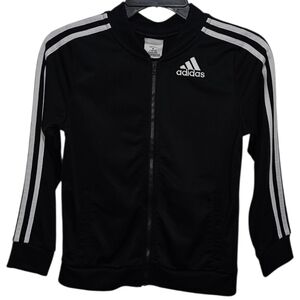 Adidas Unisex Kids Zip Front Tricot Bomber Jacket